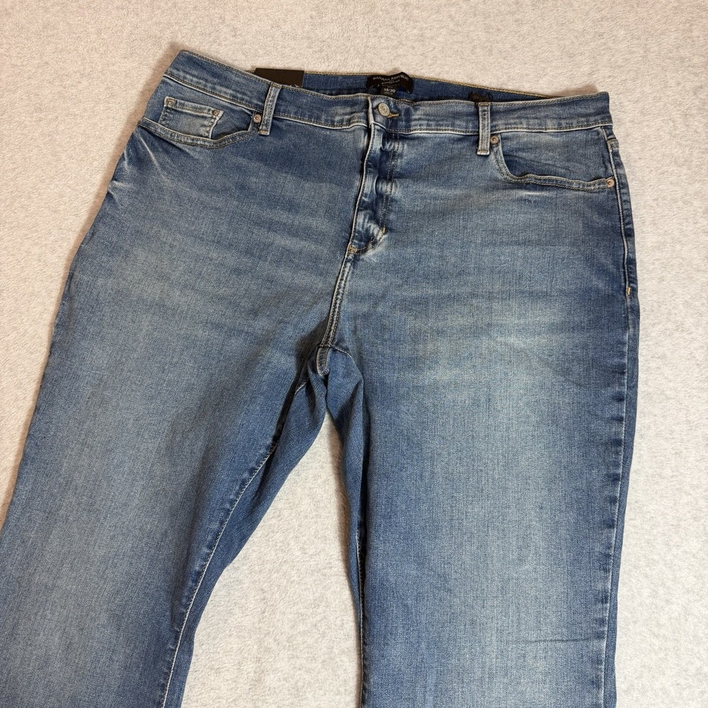 Banana Republic Jeans Womens Size 35/20 Tall Blue Medium Wash Boot Cut Jeans NWT